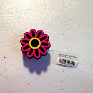 New light up flower croc charm